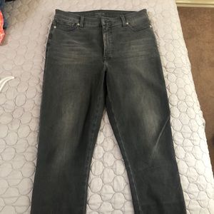 Lucky Brand Gray Stretch Skinny Jeans -“Uni-Fit” Highrise - size  (30-32)